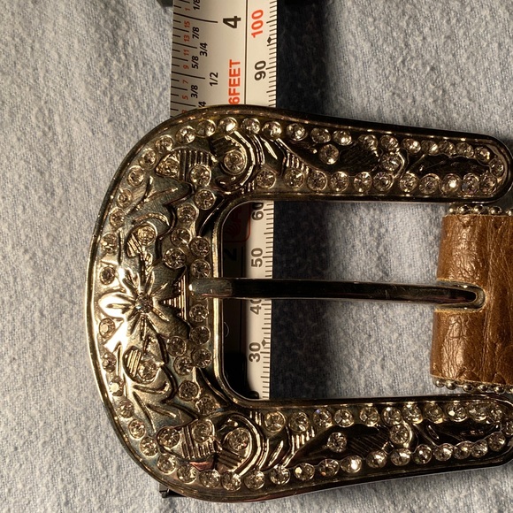 NOCONA Crystal studded turquoise  copperwire wrapped embellishments Size XL - Picture 16 of 16